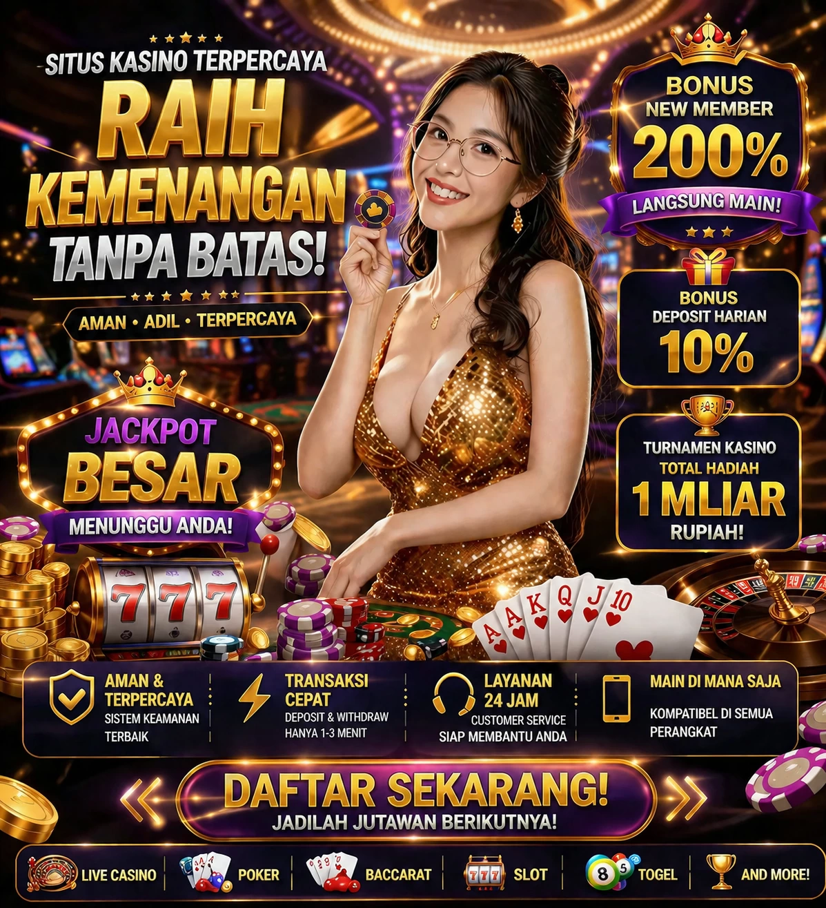 Roleta e blackjack 7cgame
